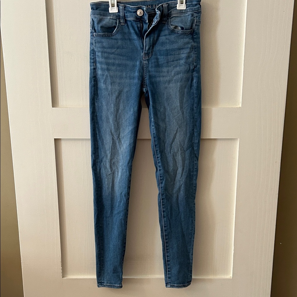 American Eagle Outfitters Classic Blue Skinny Jeans